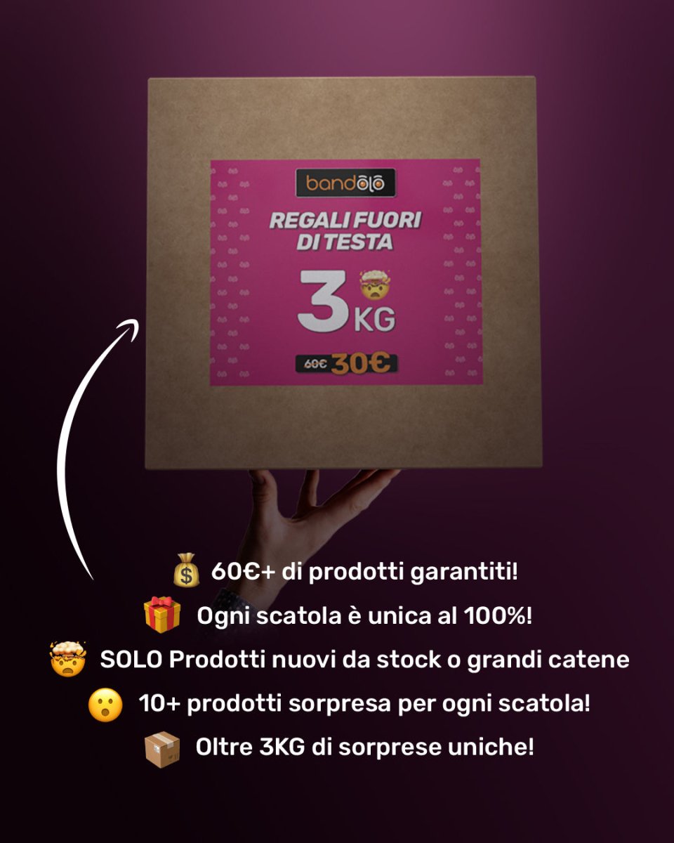 3 KG di REGALI FUORI DI TESTA 🤯 - Bandolo