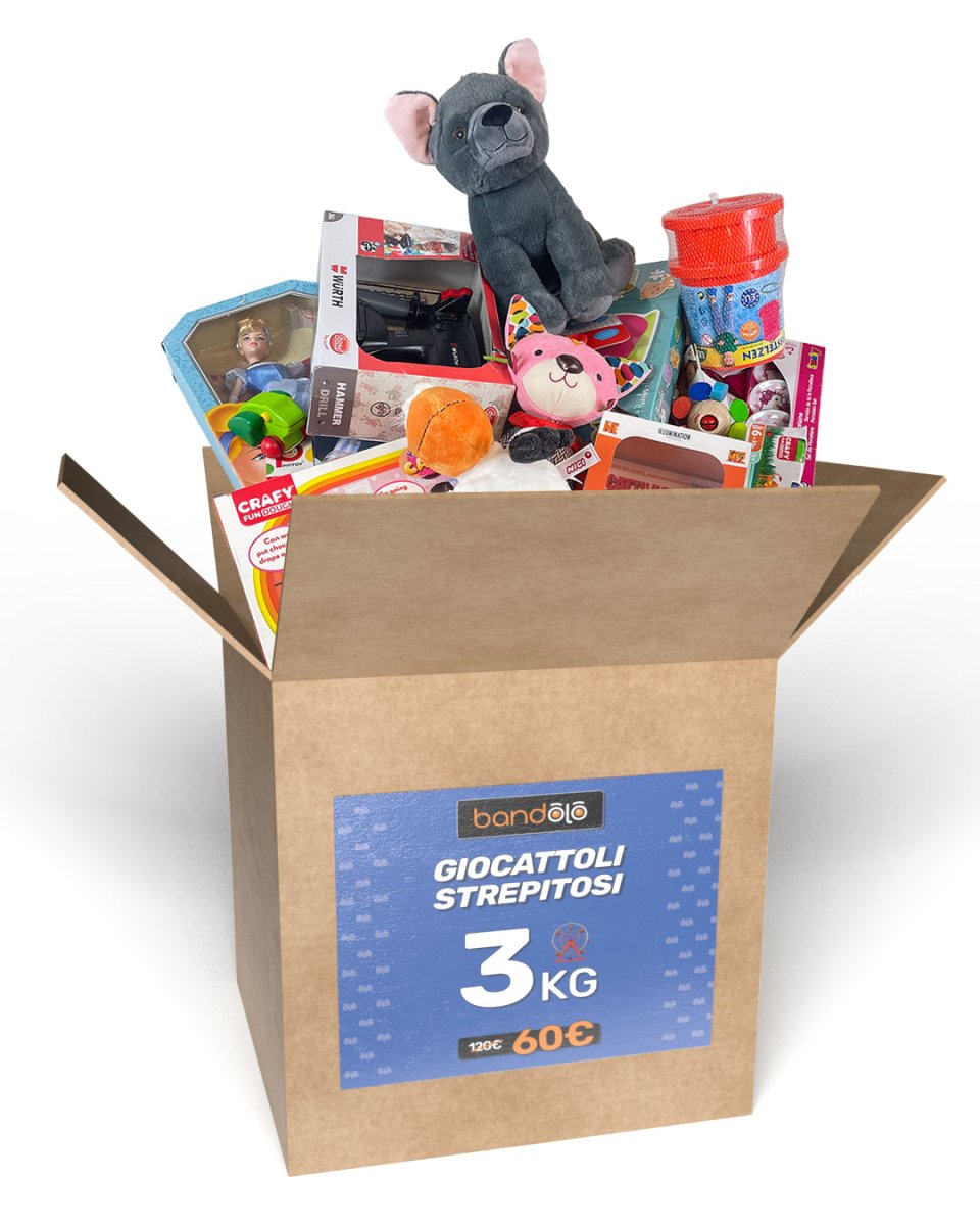 MISTERY BOX 3KG - GIOCATTOLI STREPITOSI👼🏻 - Bandolo