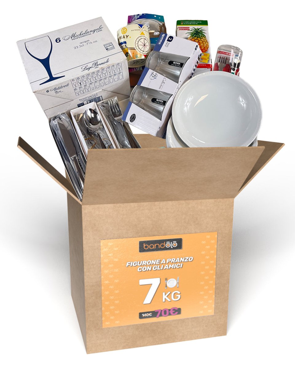MISTERY BOX 7 KG - FIGURONE CON GLI AMICI A PRANZO 🍽️ - Bandolo