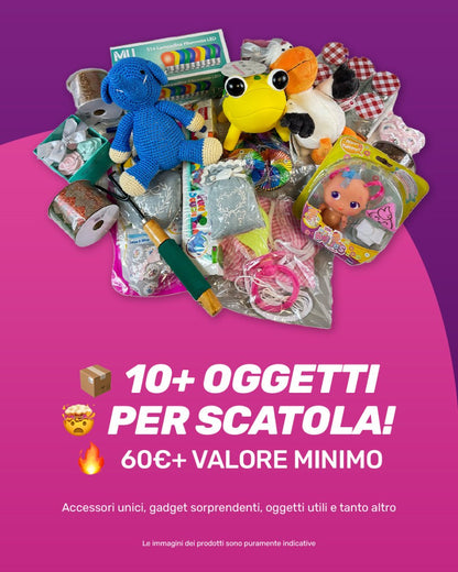 SCATOLA REGALO 3 KG di REGALI FUORI DI TESTA 🤯 - Bandolo